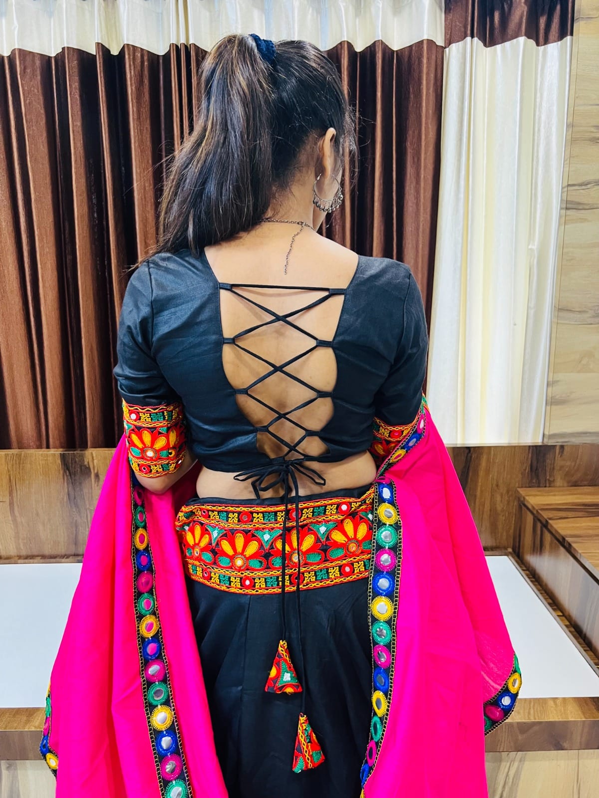 RAJWADI VOL -8 NAVRATRI SPECIAL TRADITIONAL CHANIYA CHOLI D.NO. 7049