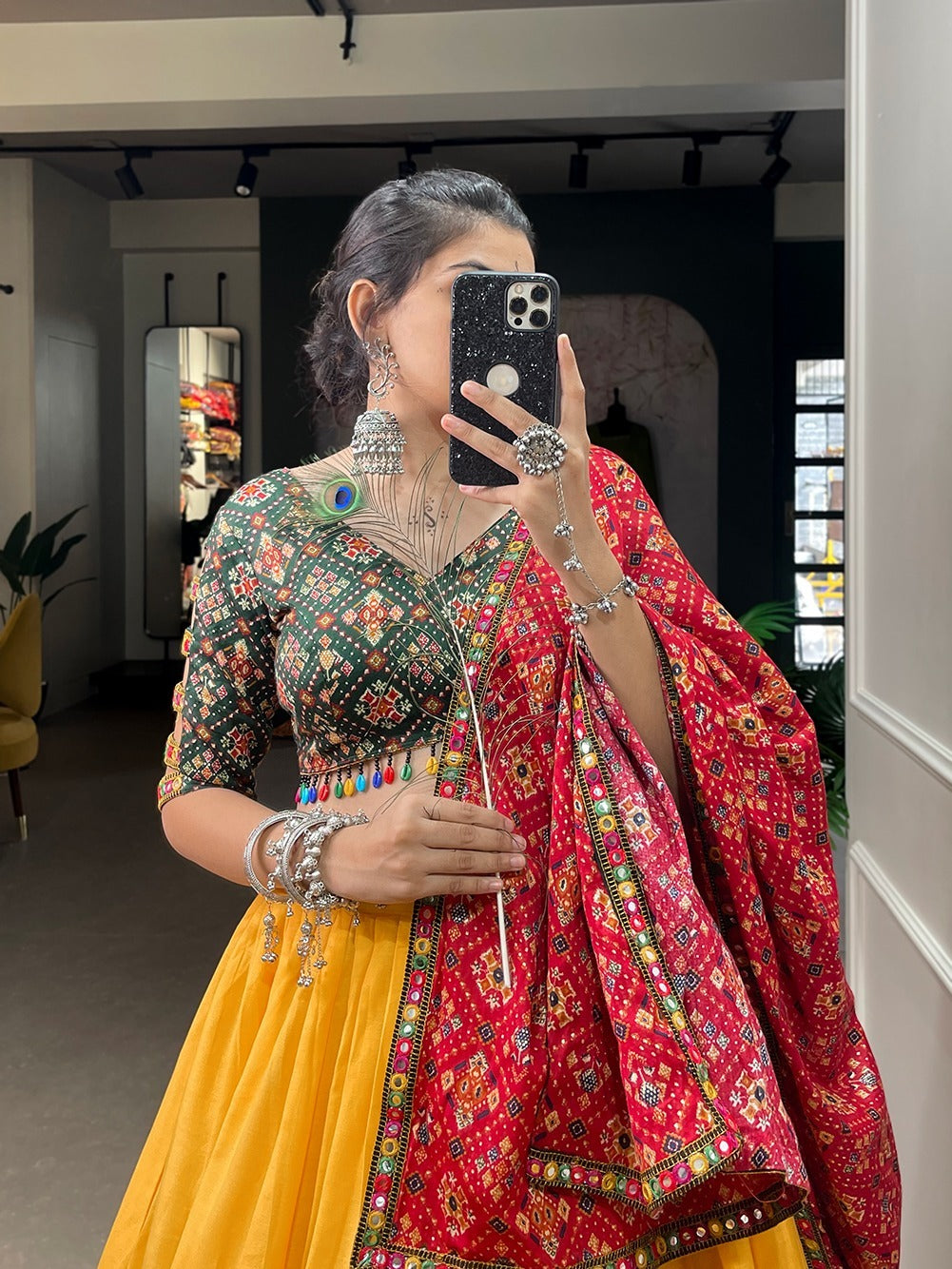 Navratri Wear Lehenga Choli D.No. 1668