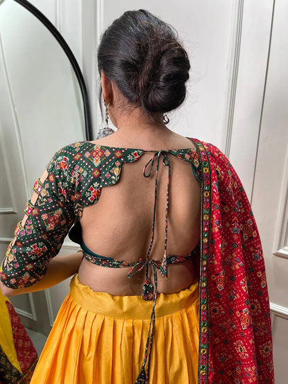 Navratri Wear Lehenga Choli D.No. 1668 - Anant Exports