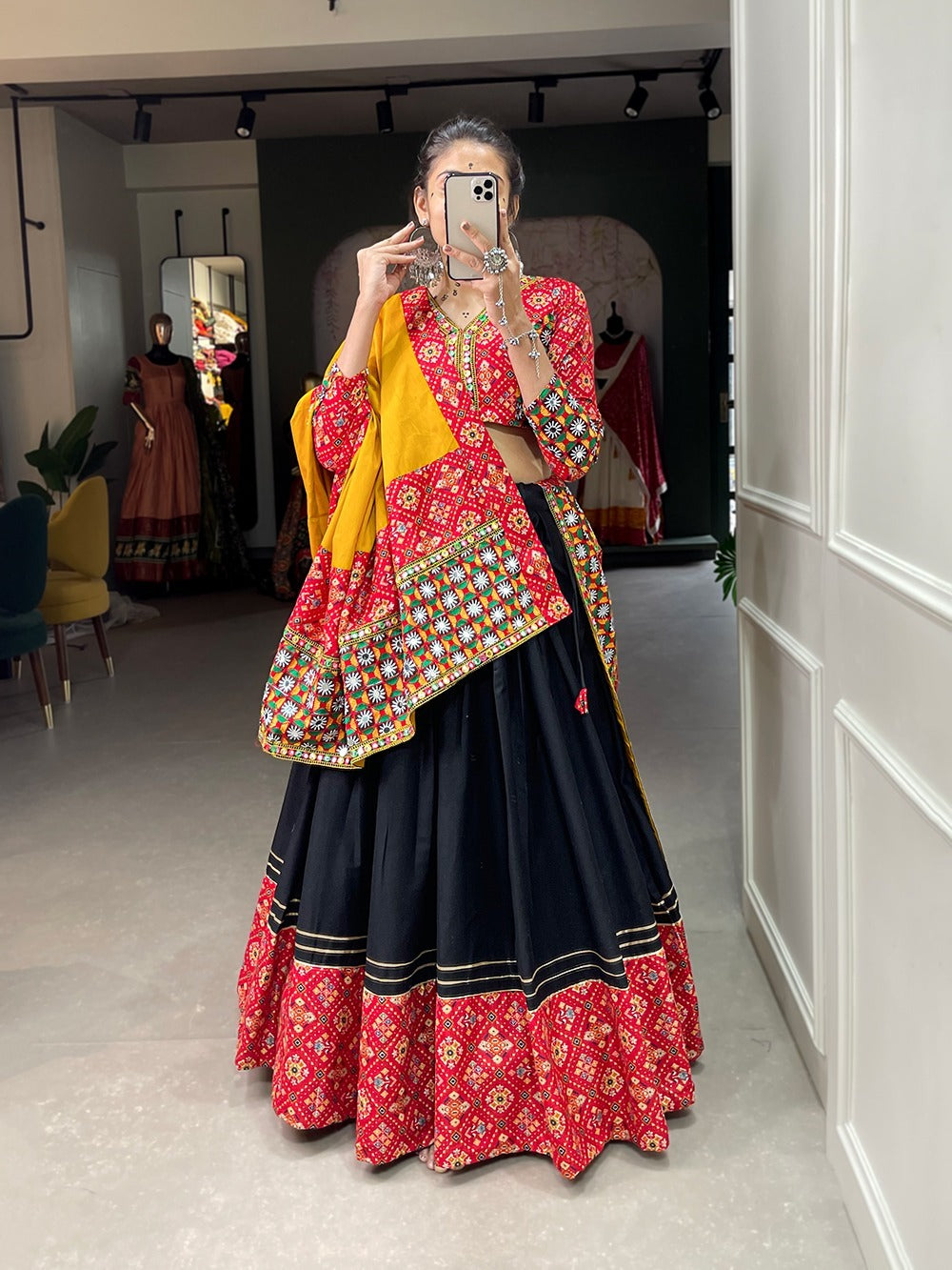 Navratri Garba Wear Lehenga Choli D.No. 1659