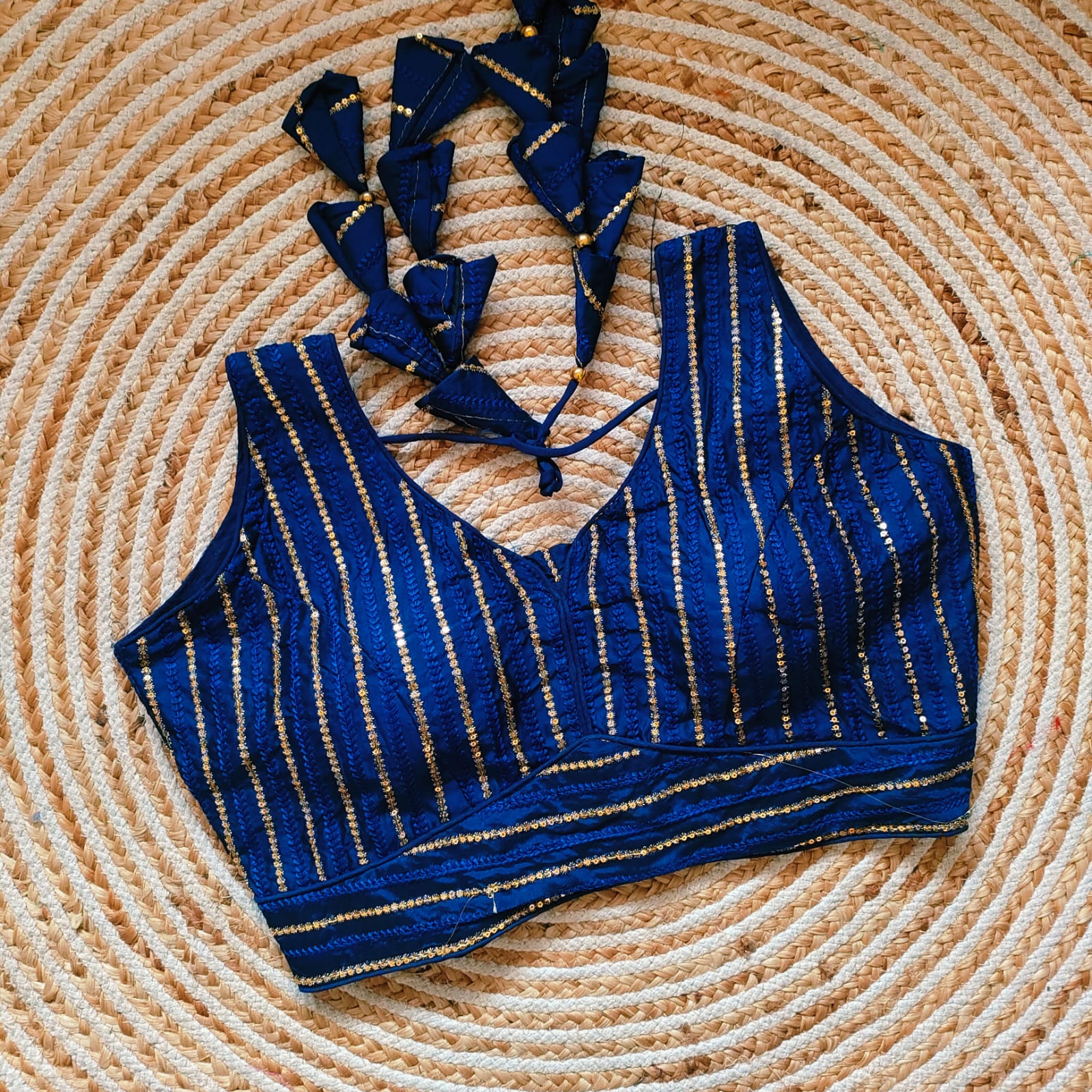 Upada 1 Sequence And Thread Heavy Work Blouse