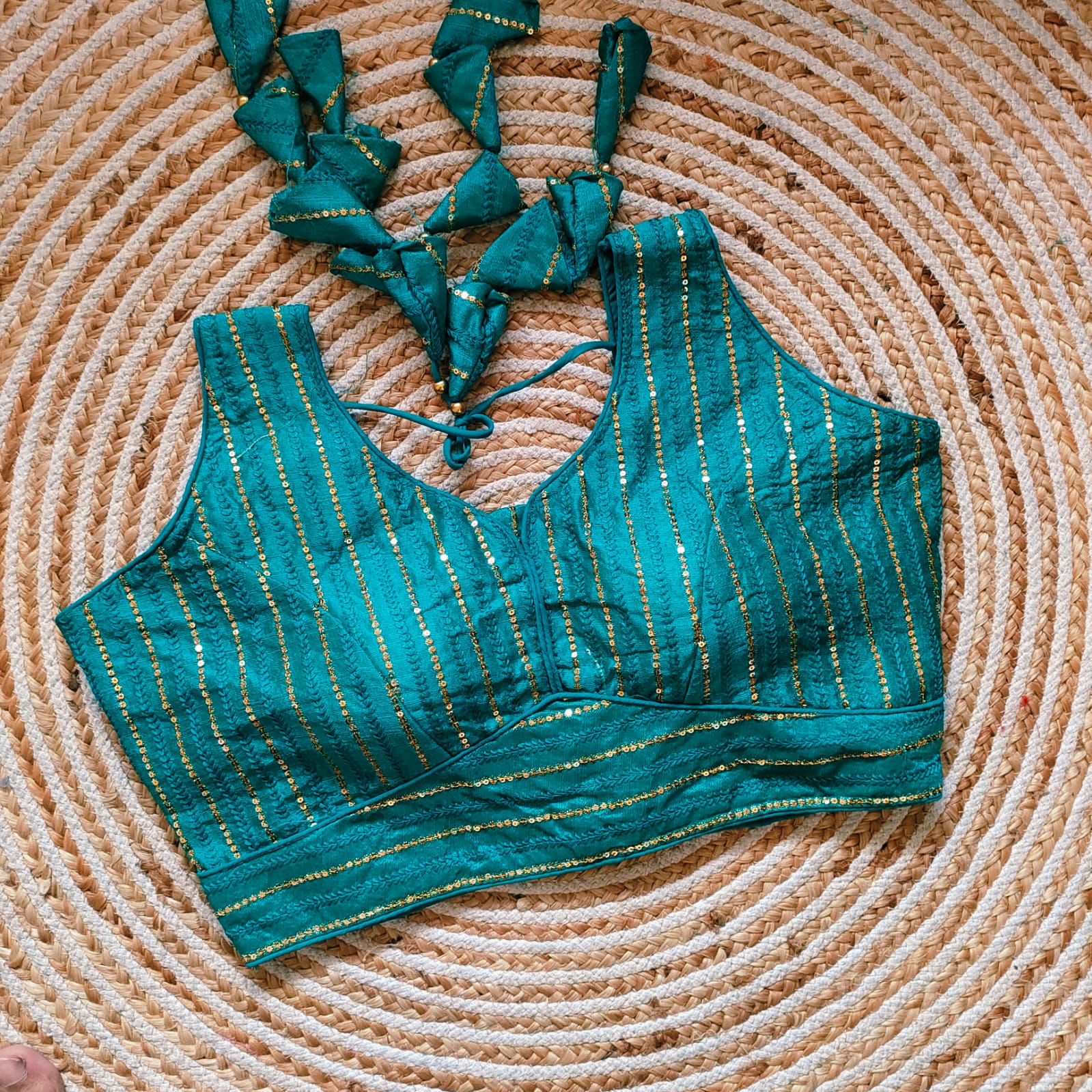 Upada 1 Sequence And Thread Heavy Work Blouse