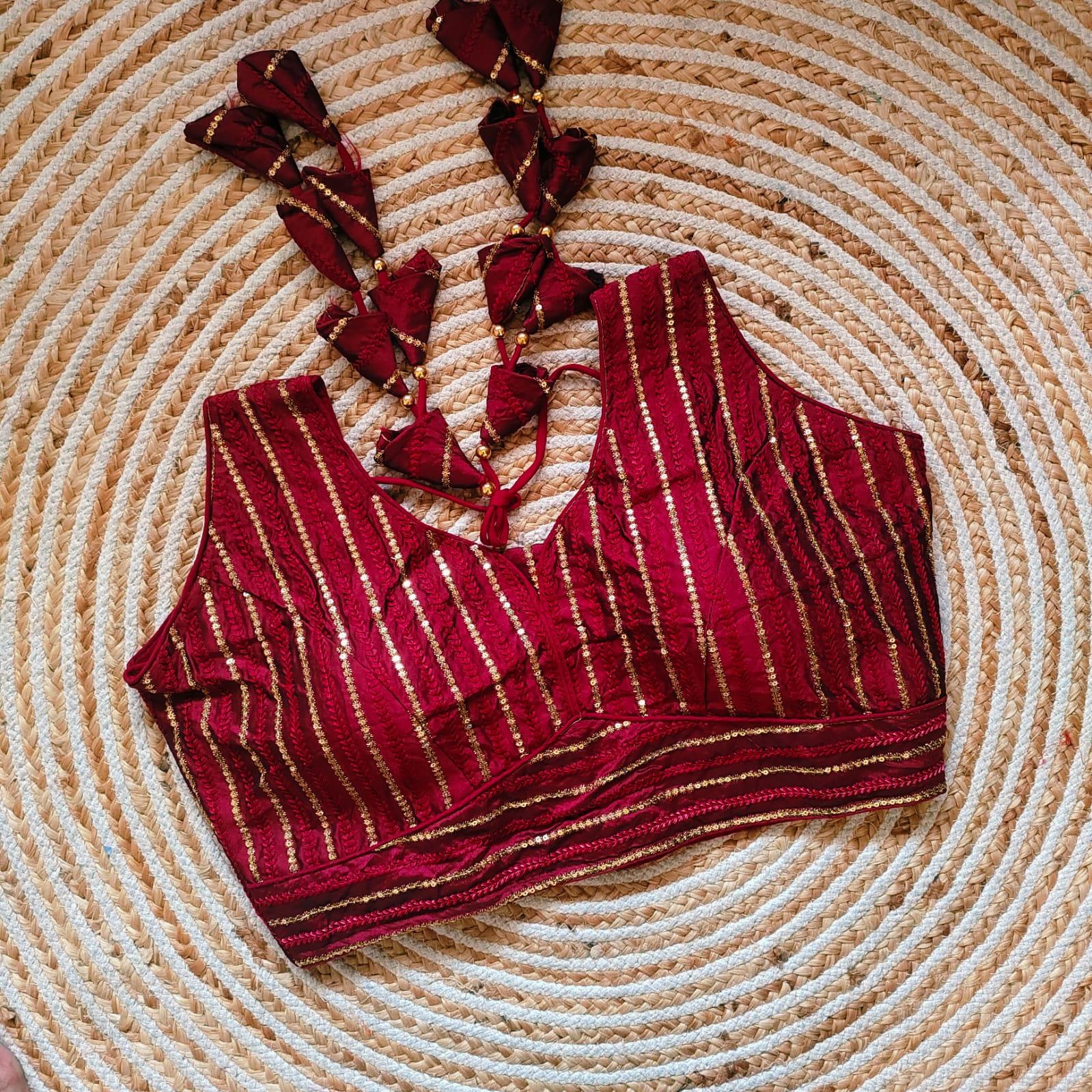 Upada 1 Sequence And Thread Heavy Work Blouse - Anant Exports