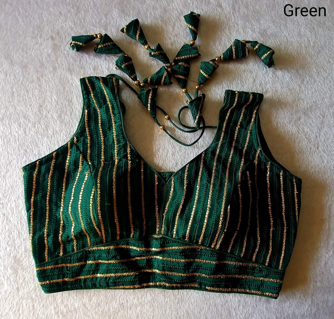 Upada 1 Sequence And Thread Heavy Work Blouse