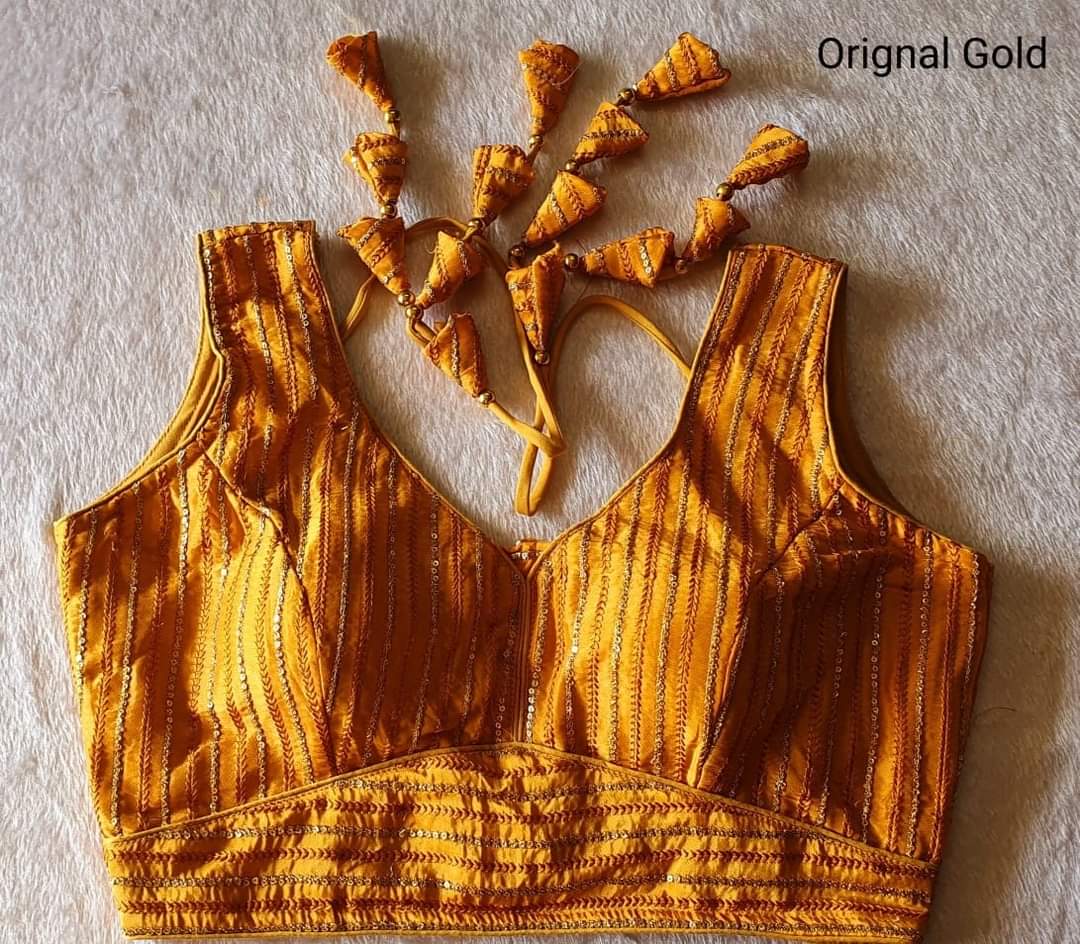 Upada 1 Sequence And Thread Heavy Work Blouse