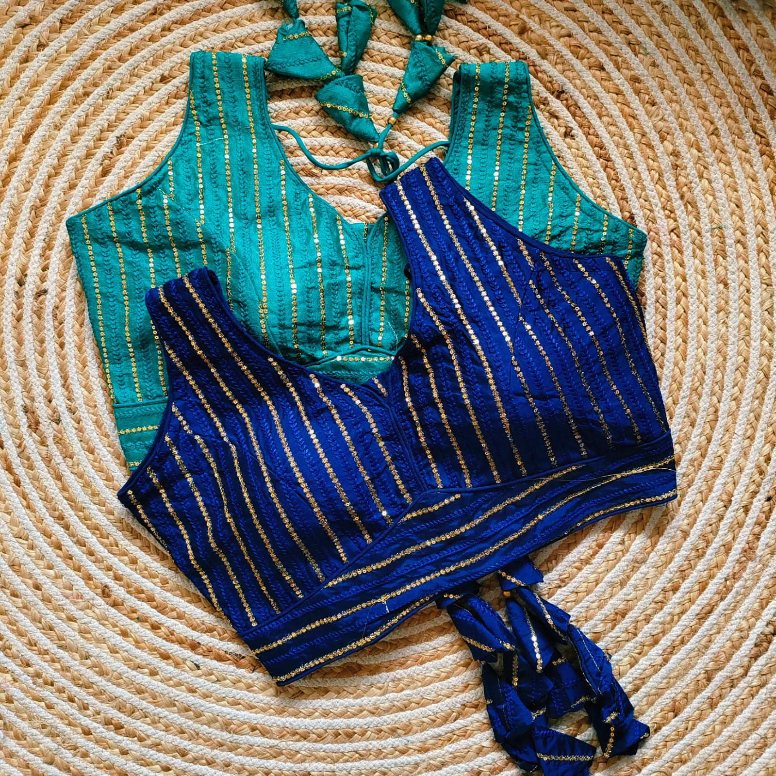 Upada 1 Sequence And Thread Heavy Work Blouse