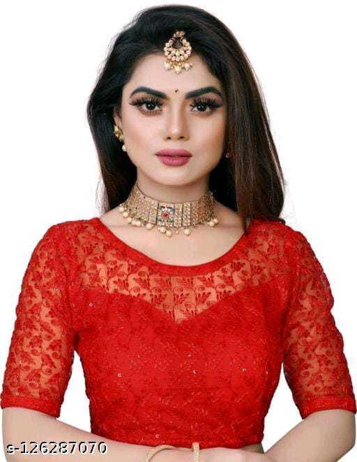 Vishakha Fancy Deep Neck Party Wear Blouse