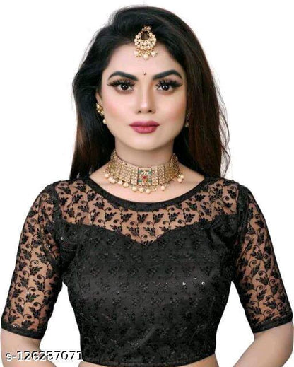 Vishakha Fancy Deep Neck Party Wear Blouse - Anant Exports