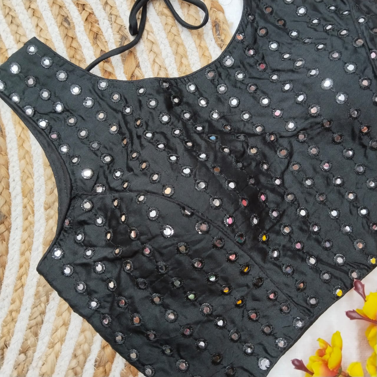 Mirror 2 Designer Foil Mirror Blouse