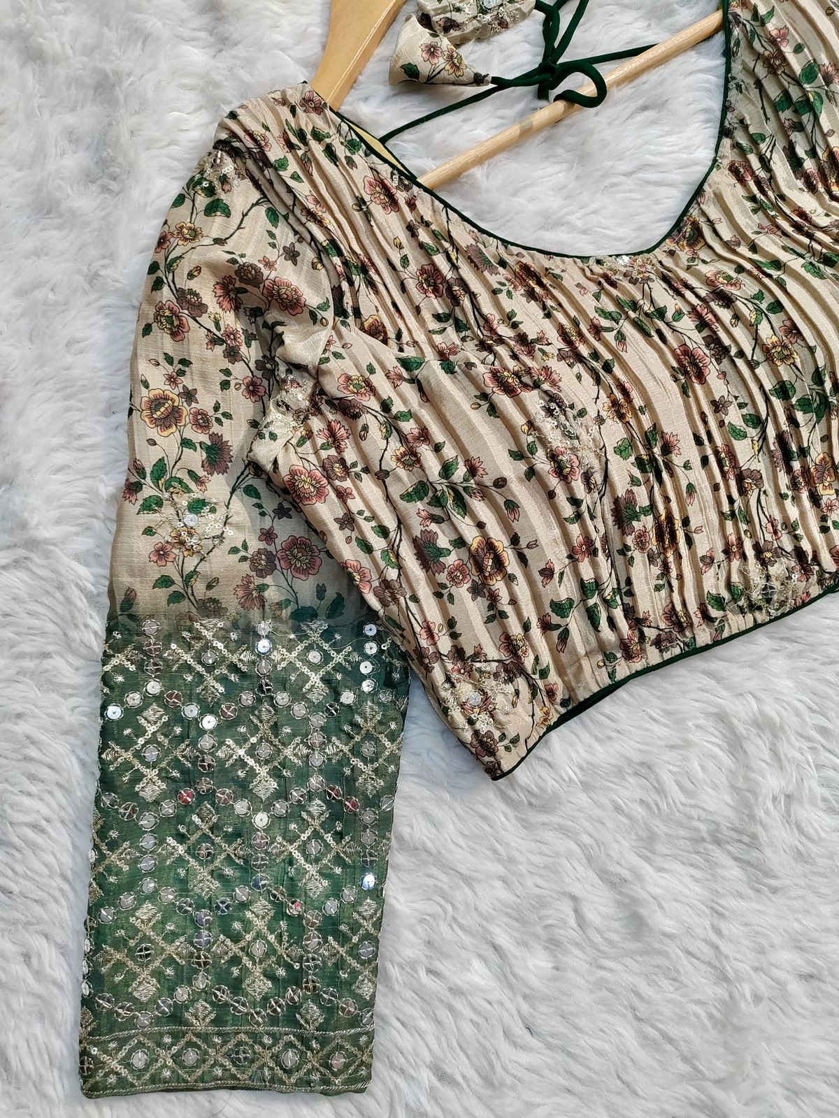 Sequence Wear Flower Print Blouse