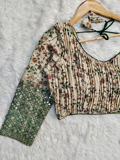Sequence Wear Flower Print Blouse - Anant Exports
