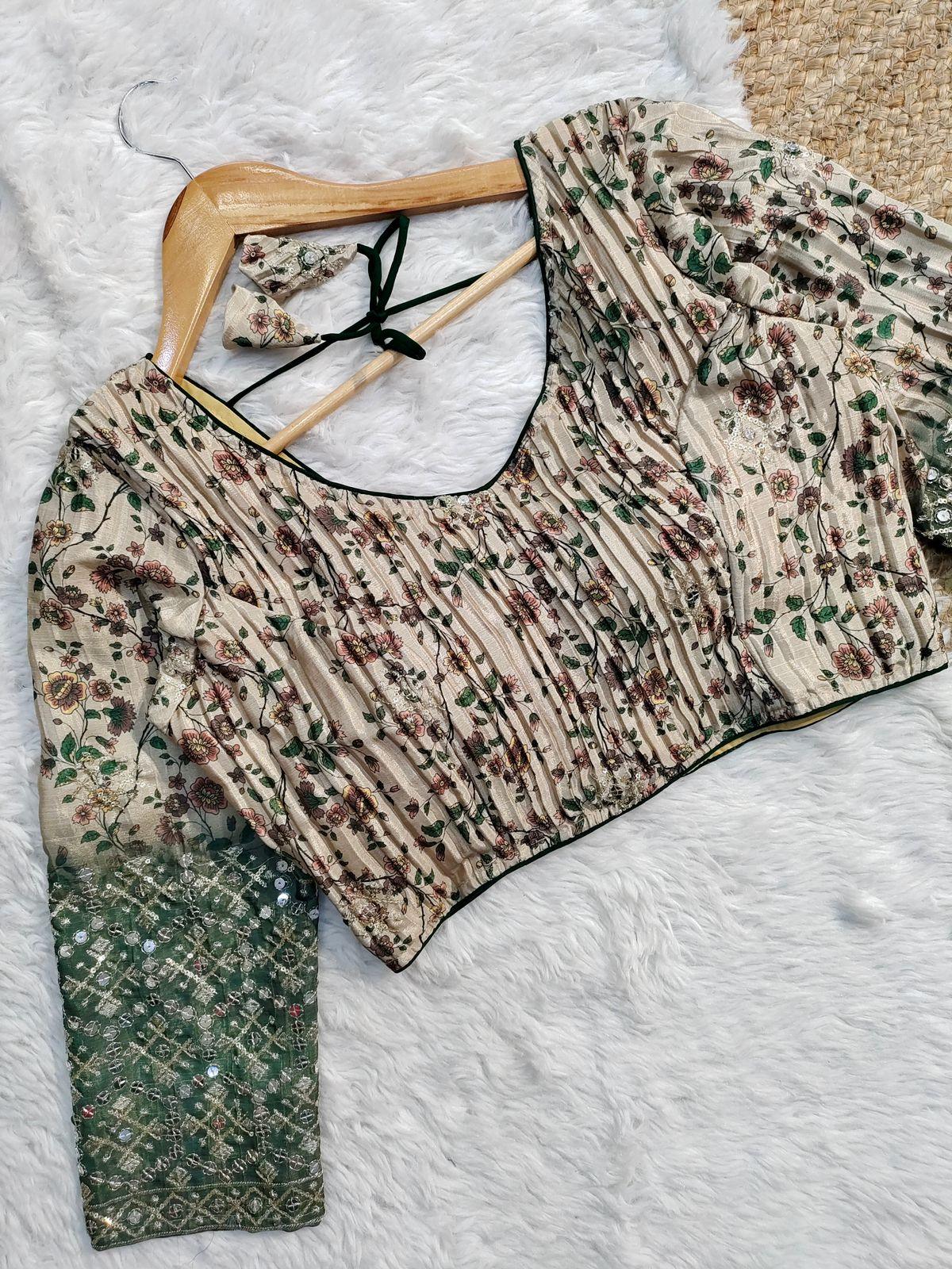 Sequence Wear Flower Print Blouse - Anant Exports