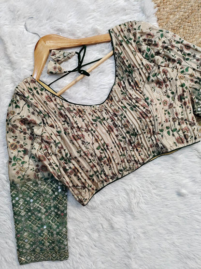 Sequence Wear Flower Print Blouse - Anant Exports