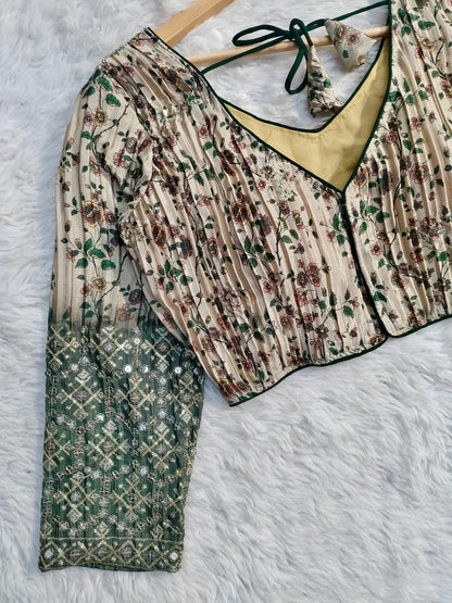 Sequence Wear Flower Print Blouse - Anant Exports