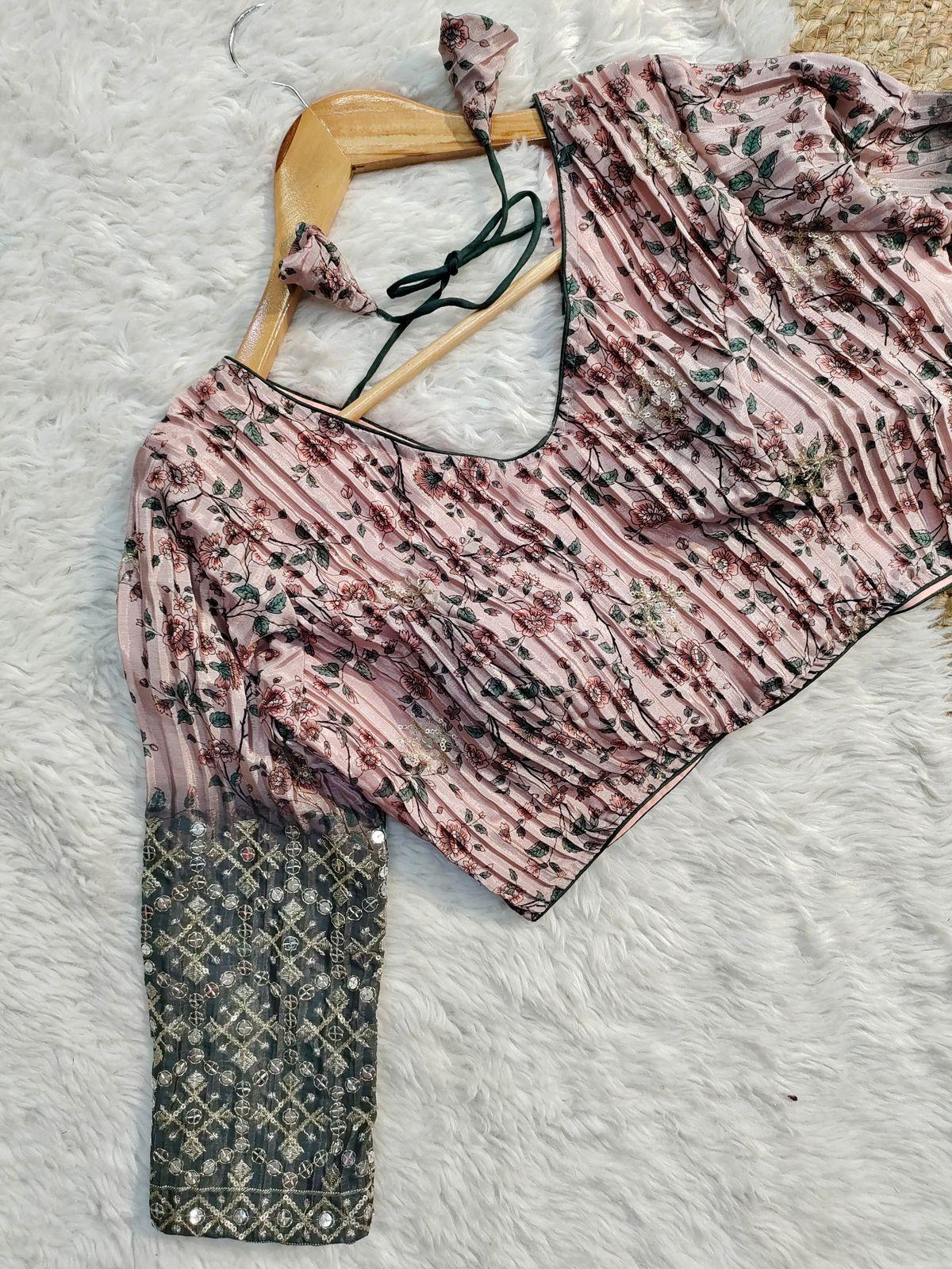 Sequence Wear Flower Print Blouse - Anant Exports