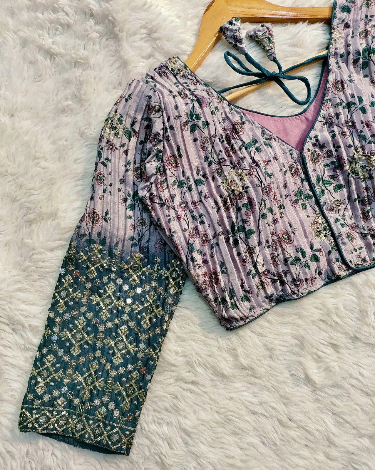 Sequence Wear Flower Print Blouse - Anant Exports