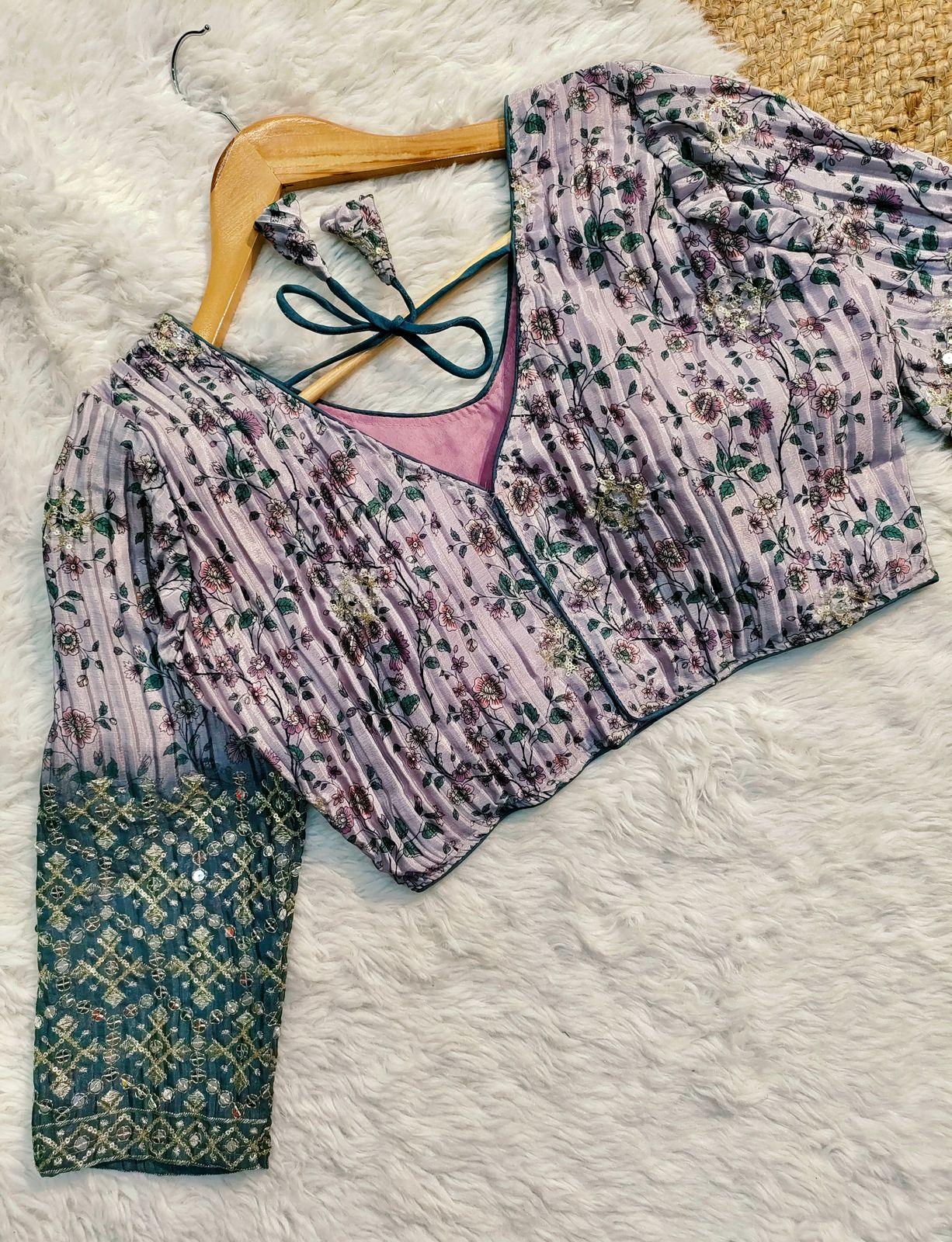 Sequence Wear Flower Print Blouse - Anant Exports