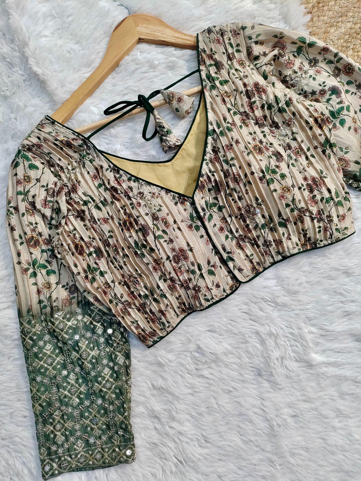 Sequence Wear Flower Print Blouse - Anant Exports