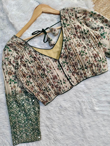 Sequence Wear Flower Print Blouse - Anant Exports