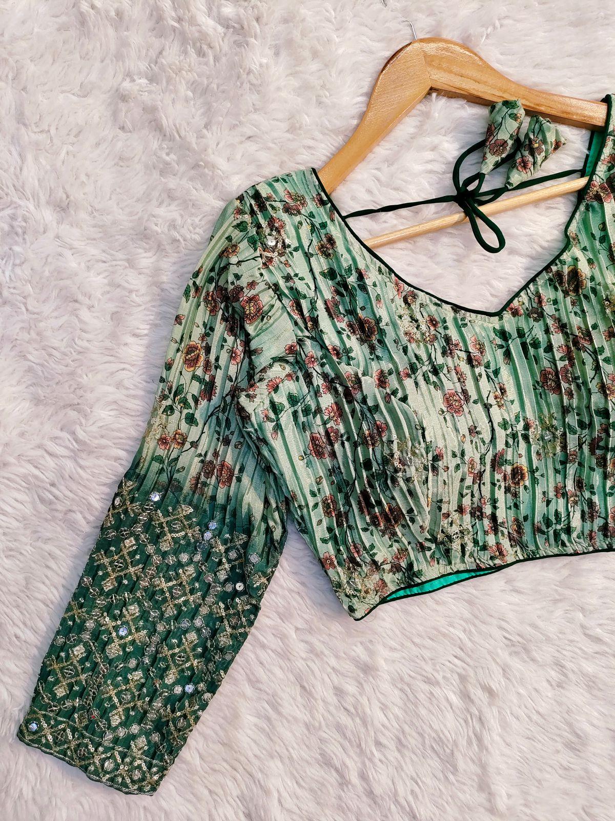 Sequence Wear Flower Print Blouse - Anant Exports