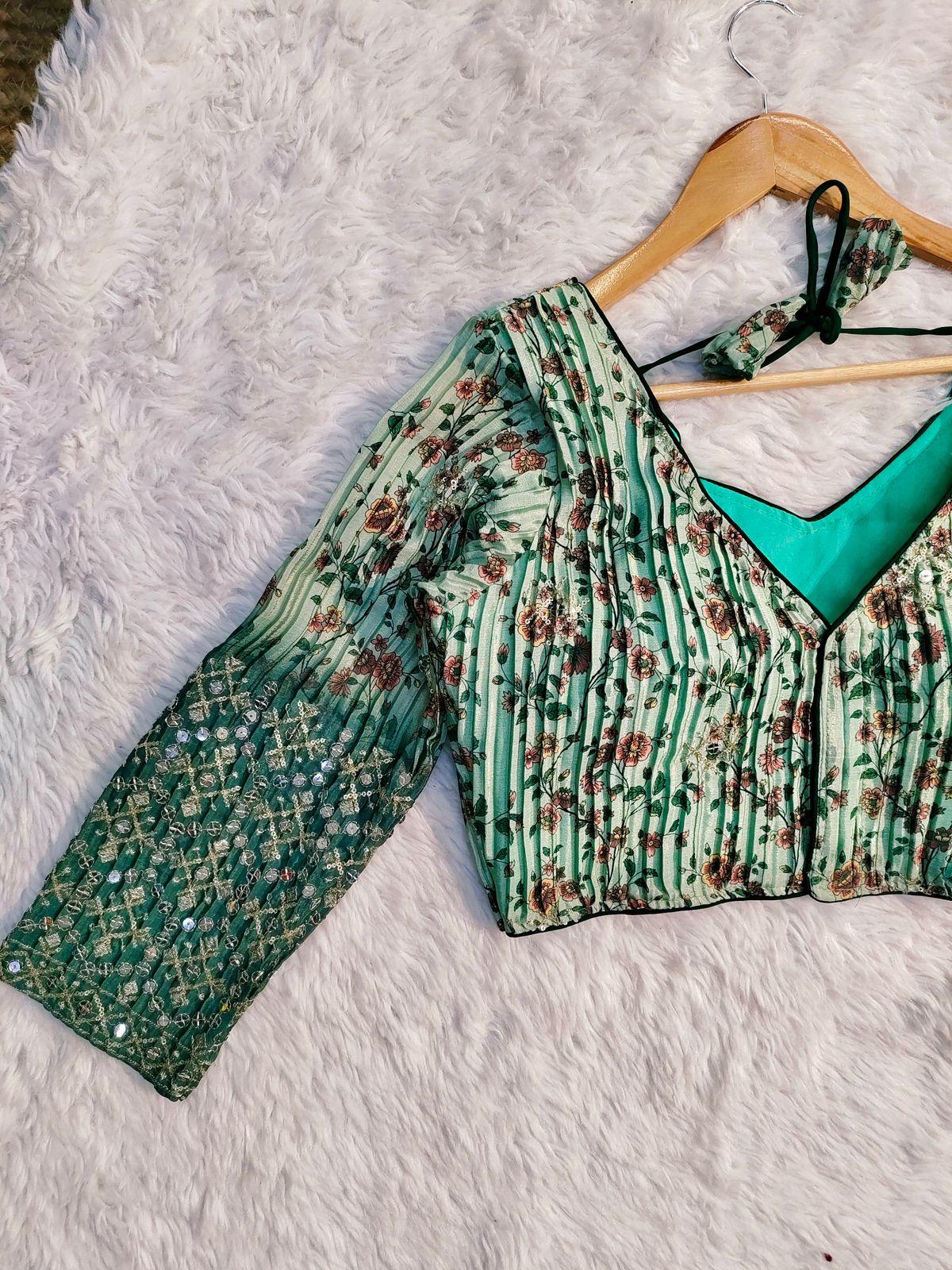 Sequence Wear Flower Print Blouse - Anant Exports