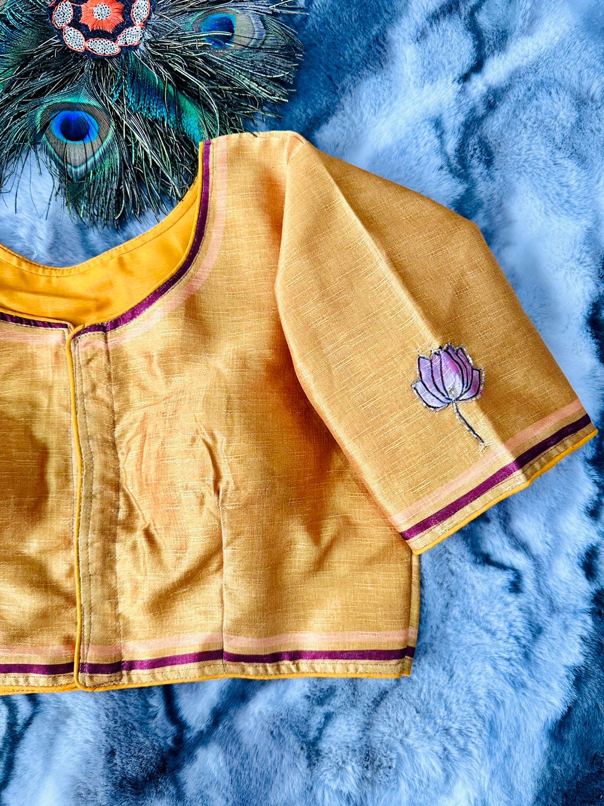 Festive Wear Decent Print Blouse