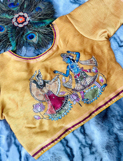Festive Wear Decent Print Blouse - Anant Exports