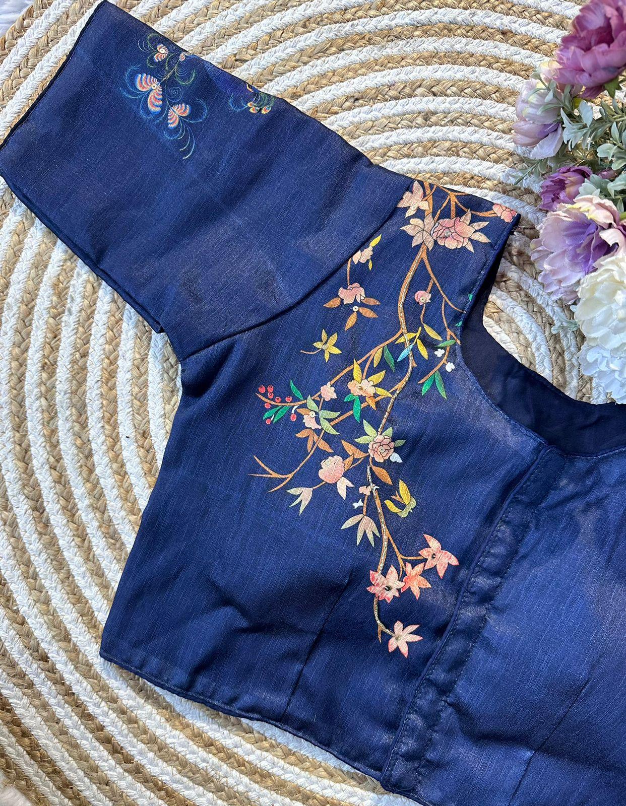 Decent Print Blouse - Anant Exports