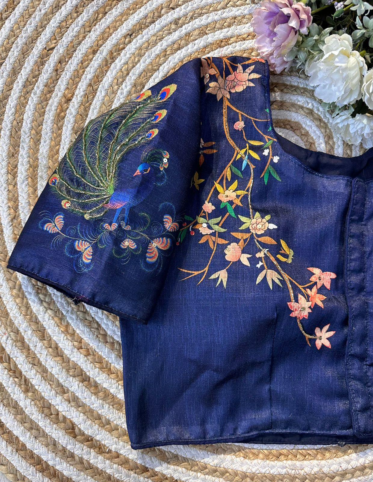Decent Print Blouse - Anant Exports