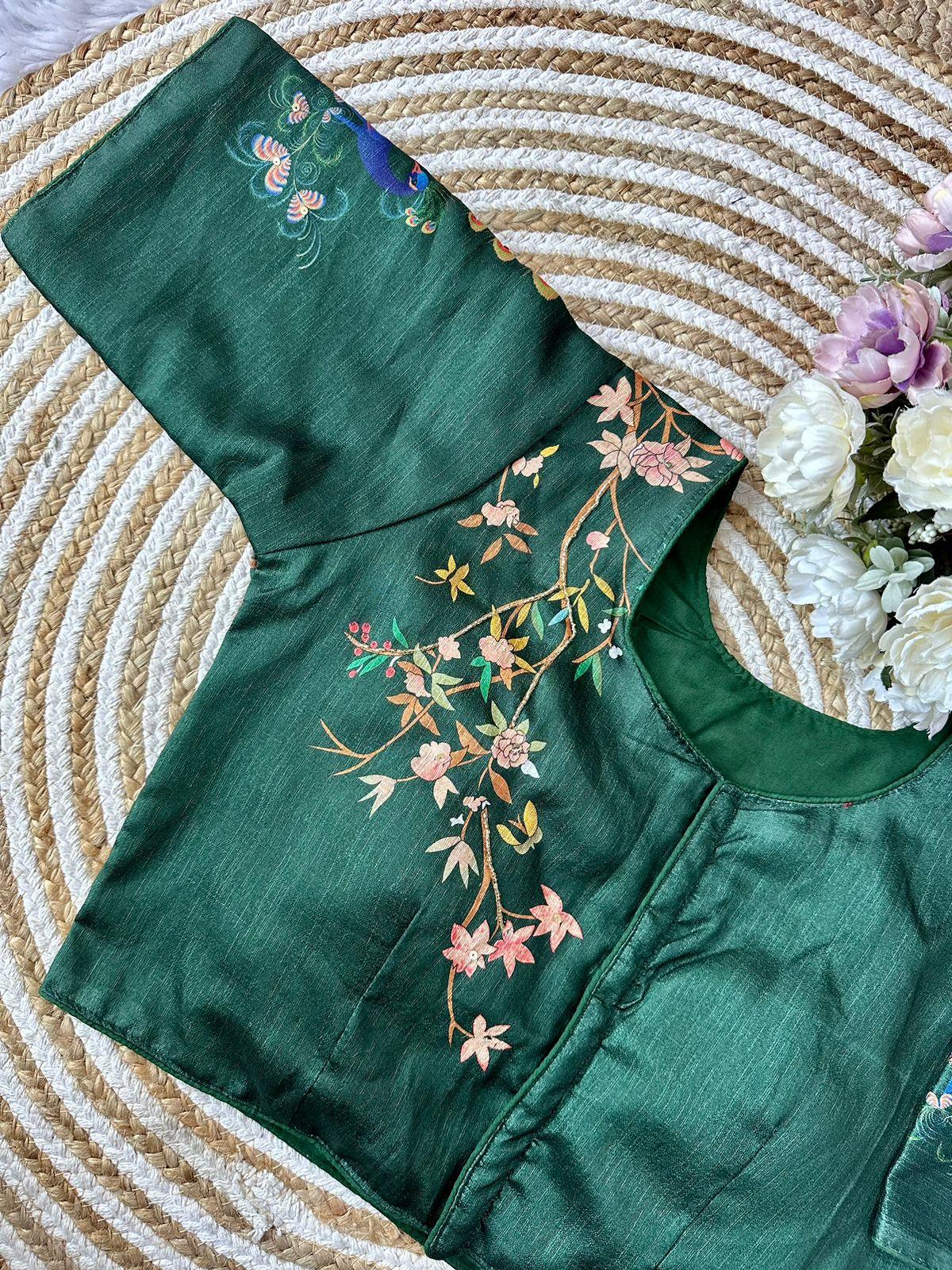 Decent Print Blouse - Anant Exports