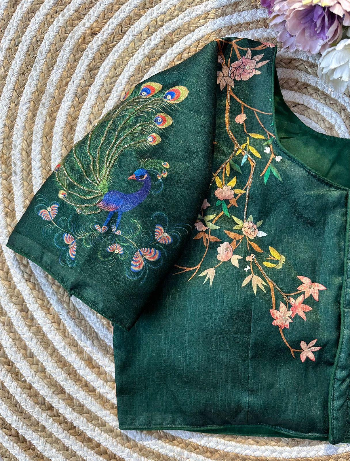 Decent Print Blouse - Anant Exports