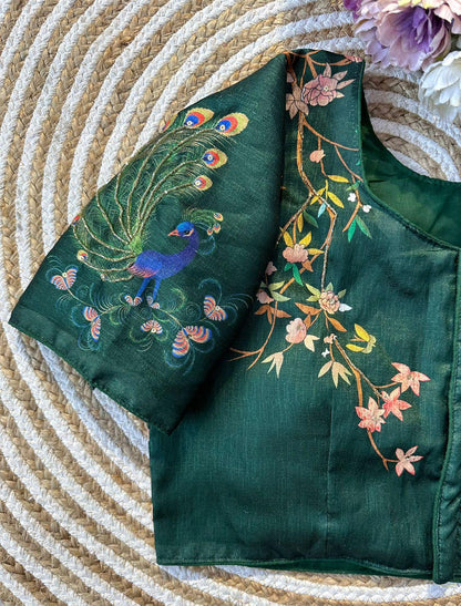 Decent Print Blouse - Anant Exports