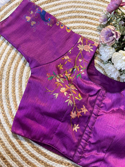 Decent Print Blouse - Anant Exports