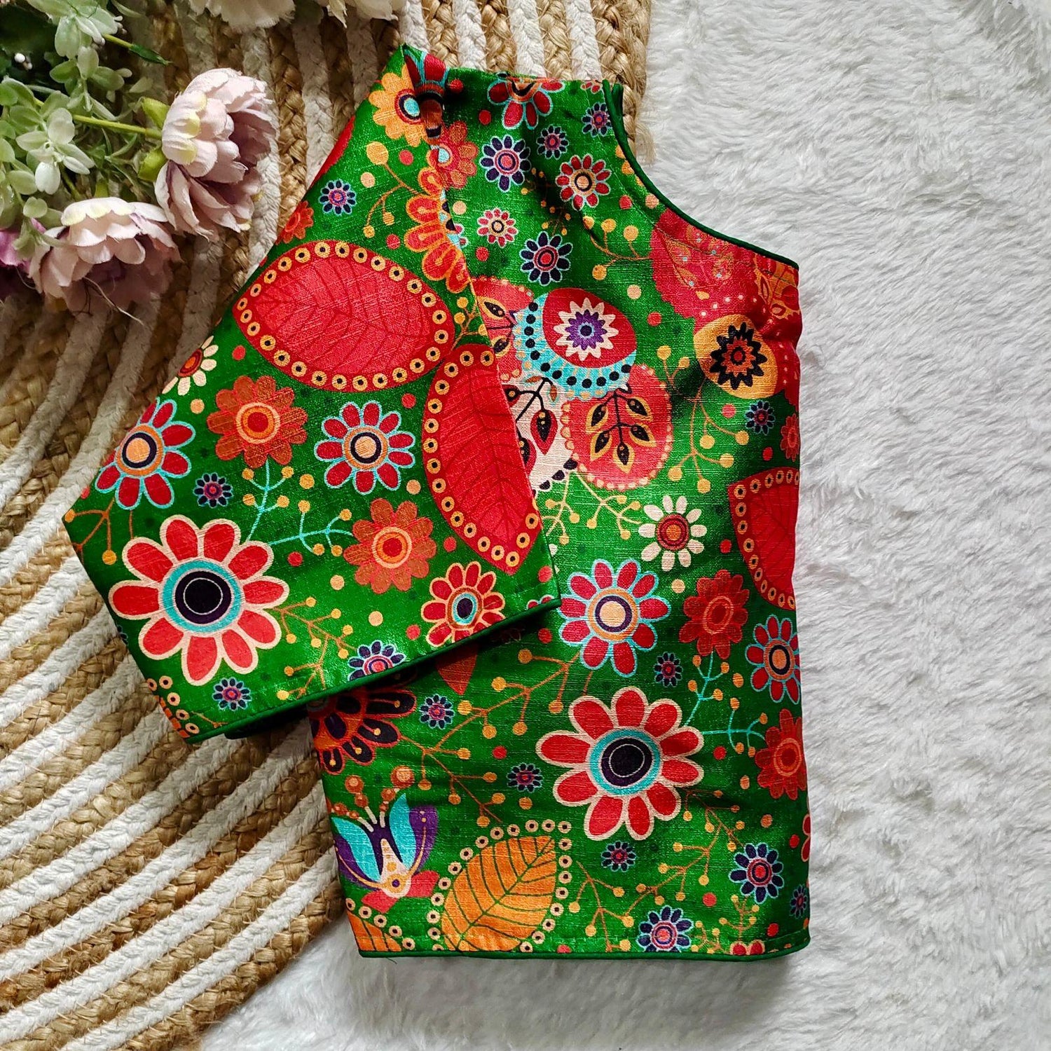 Decent Print Blouse - Anant Exports
