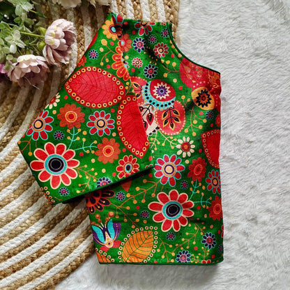 Decent Print Blouse - Anant Exports