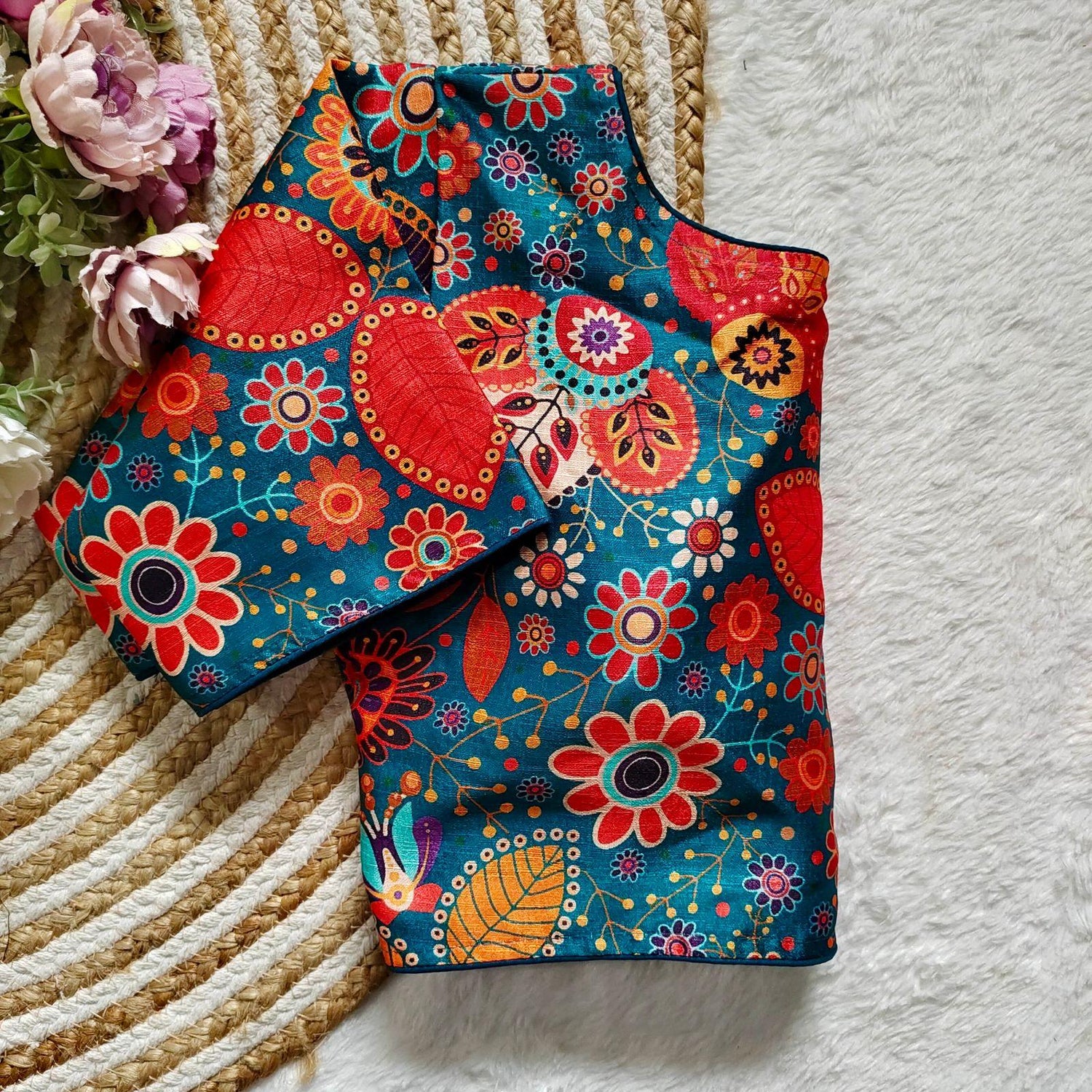 Decent Print Blouse - Anant Exports