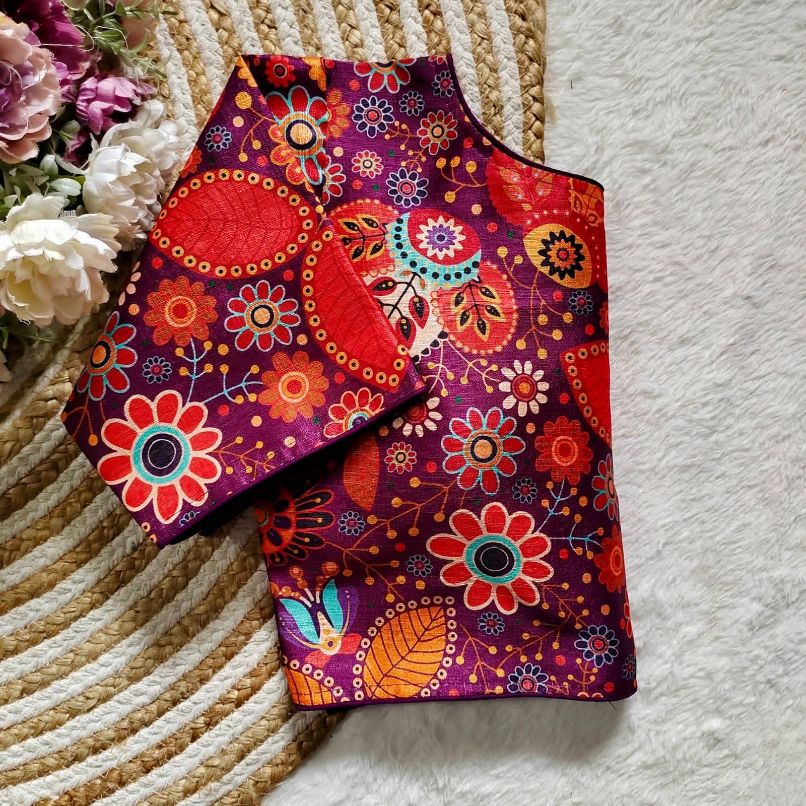Decent Print Blouse - Anant Exports