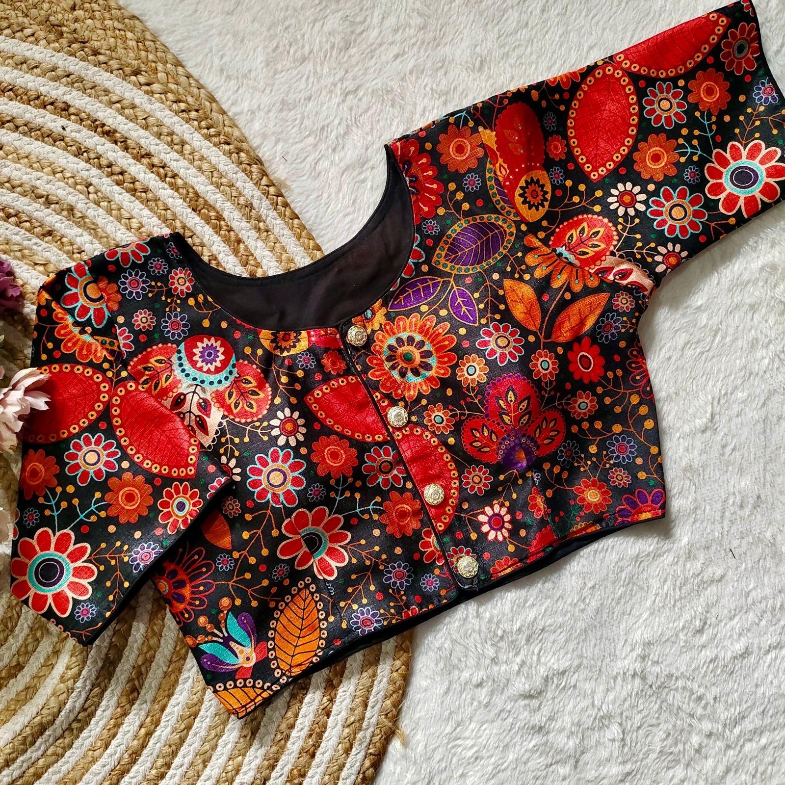 Decent Print Blouse - Anant Exports