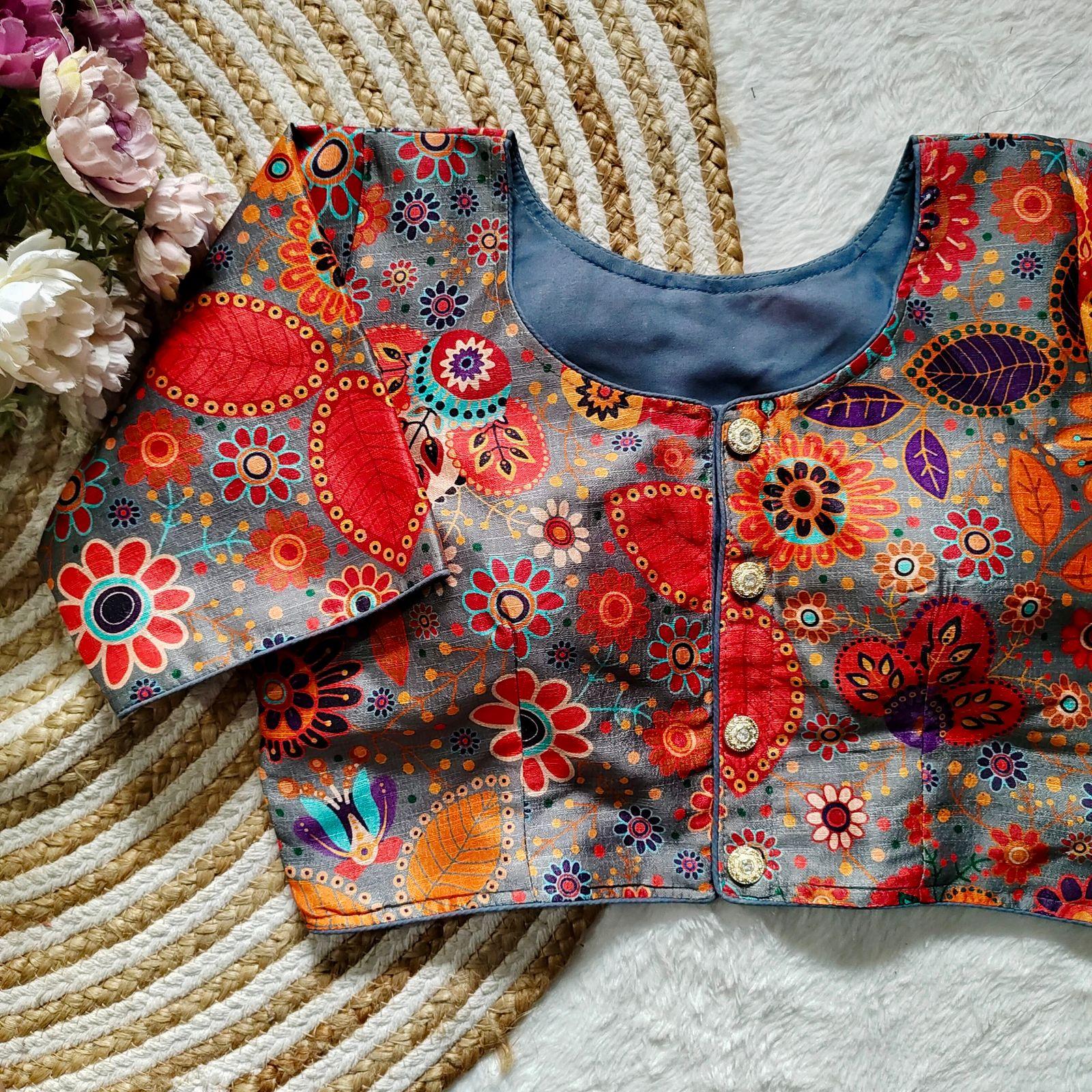 Decent Print Blouse - Anant Exports