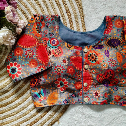 Decent Print Blouse - Anant Exports