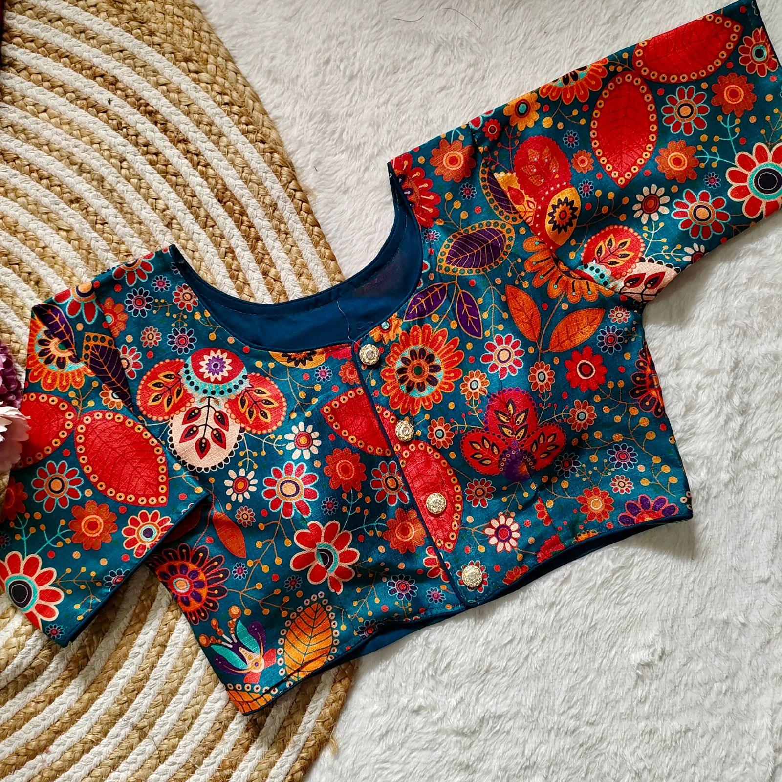 Decent Print Blouse - Anant Exports