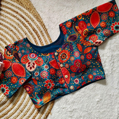 Decent Print Blouse - Anant Exports
