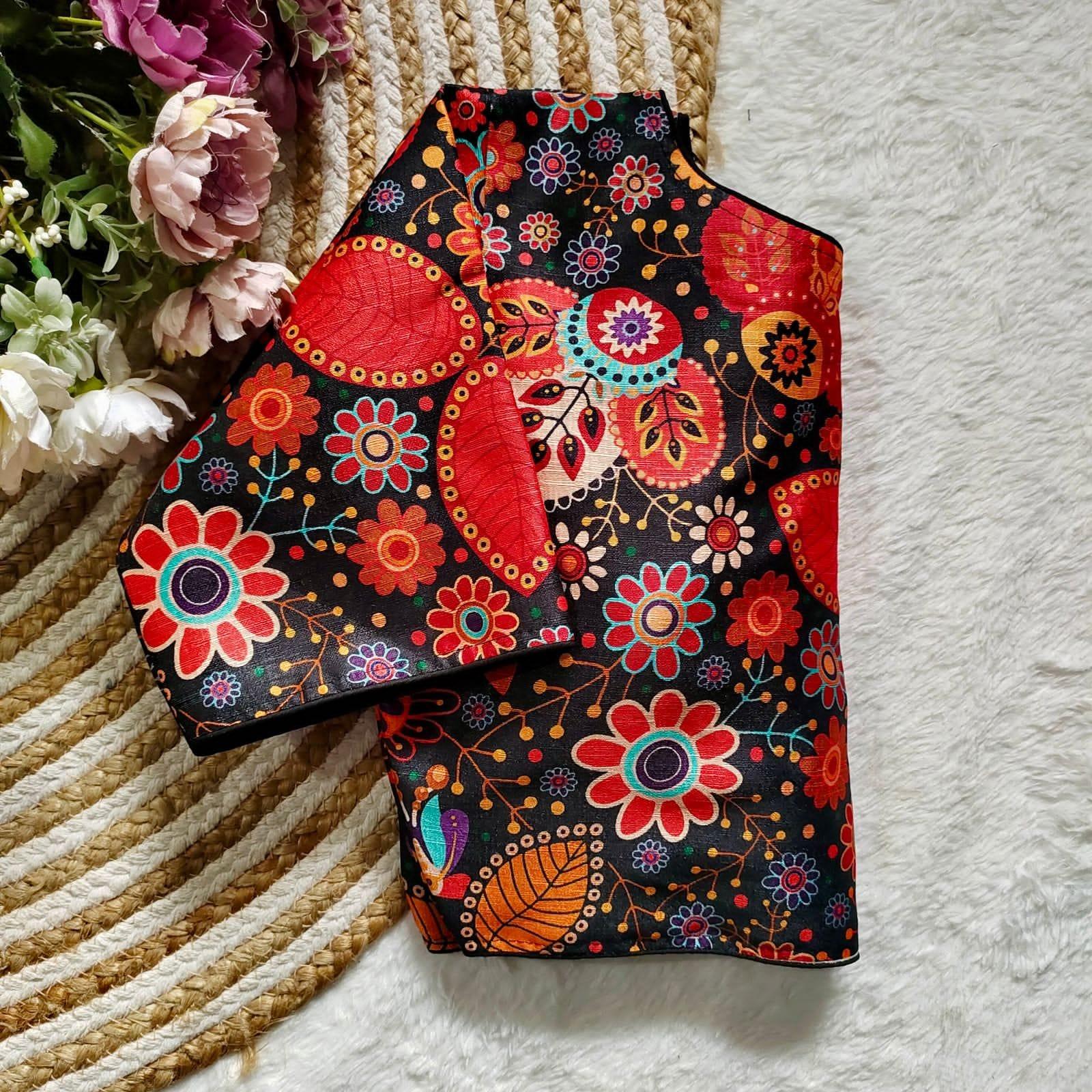 Decent Print Blouse - Anant Exports