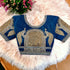 Peacock 3D Embroidery Bridal Work Blouse - Anant Exports