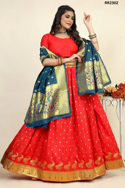 Traditional Wear Lehenga Choli D.No. RR2302 - Anant Exports