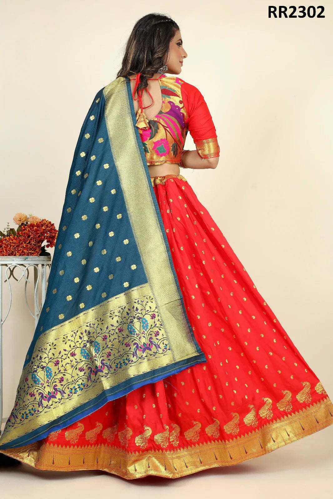 Traditional Wear Lehenga Choli D.No. RR2302 - Anant Exports