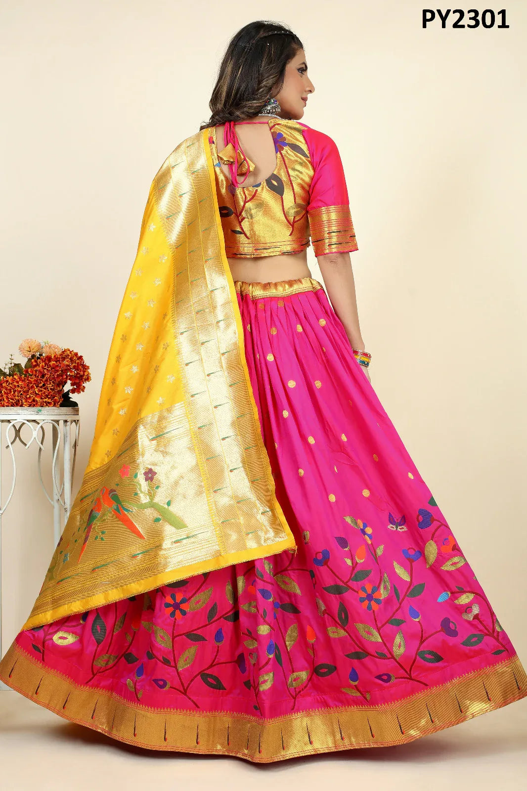 Traditional Wear Lehenga Choli D.No. PY2301 - Anant Exports