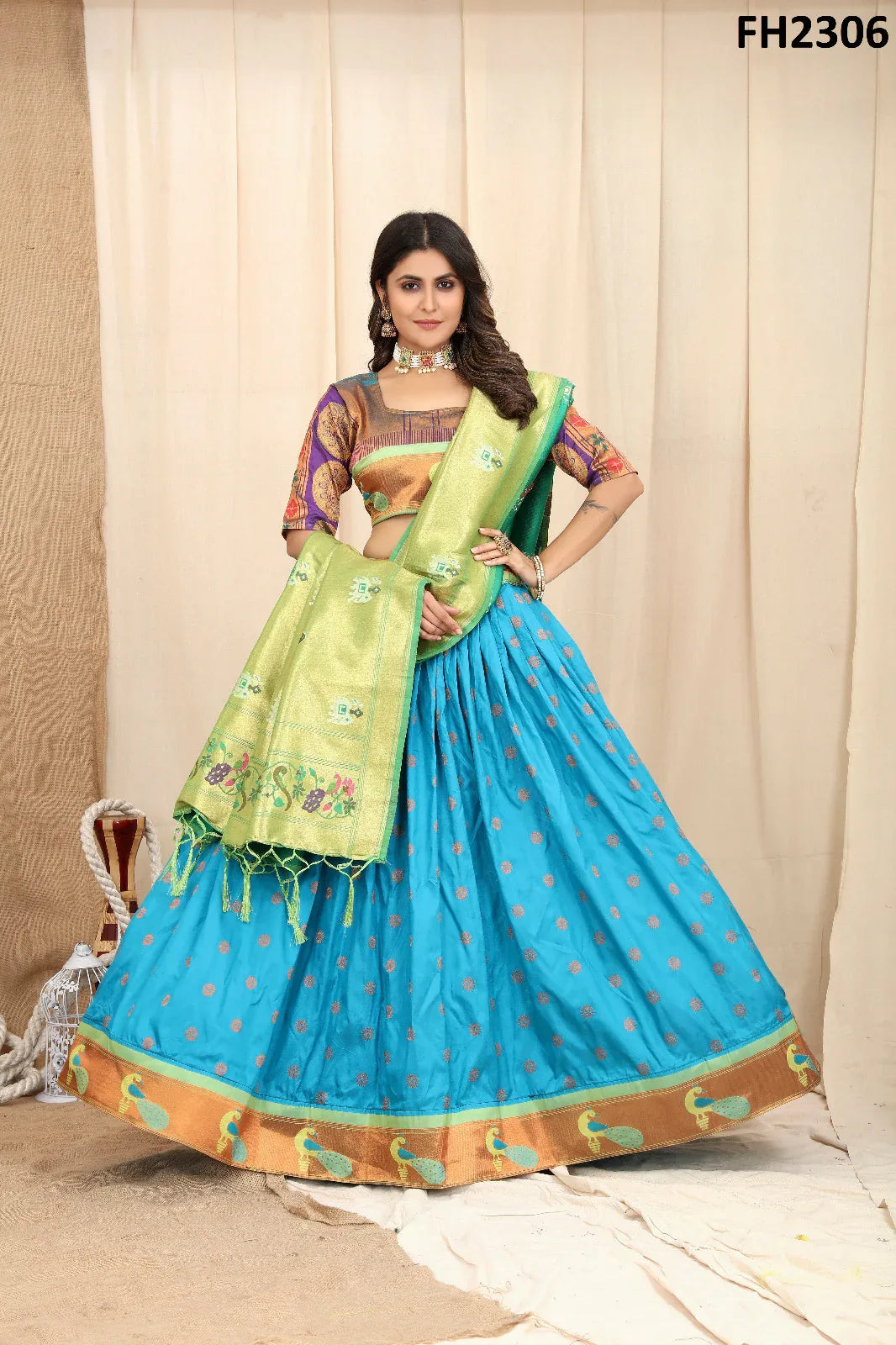 Traditional Wear Lehenga Choli D.No. FH2306 - Anant Exports