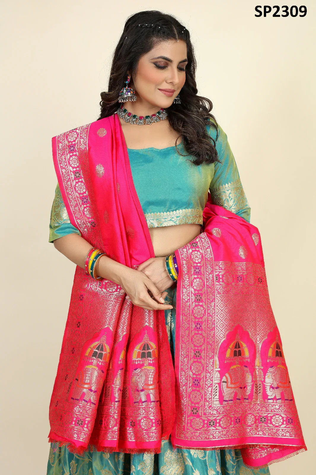 Traditional Wear Lehenga Choli D.No. SP2309 - Anant Exports