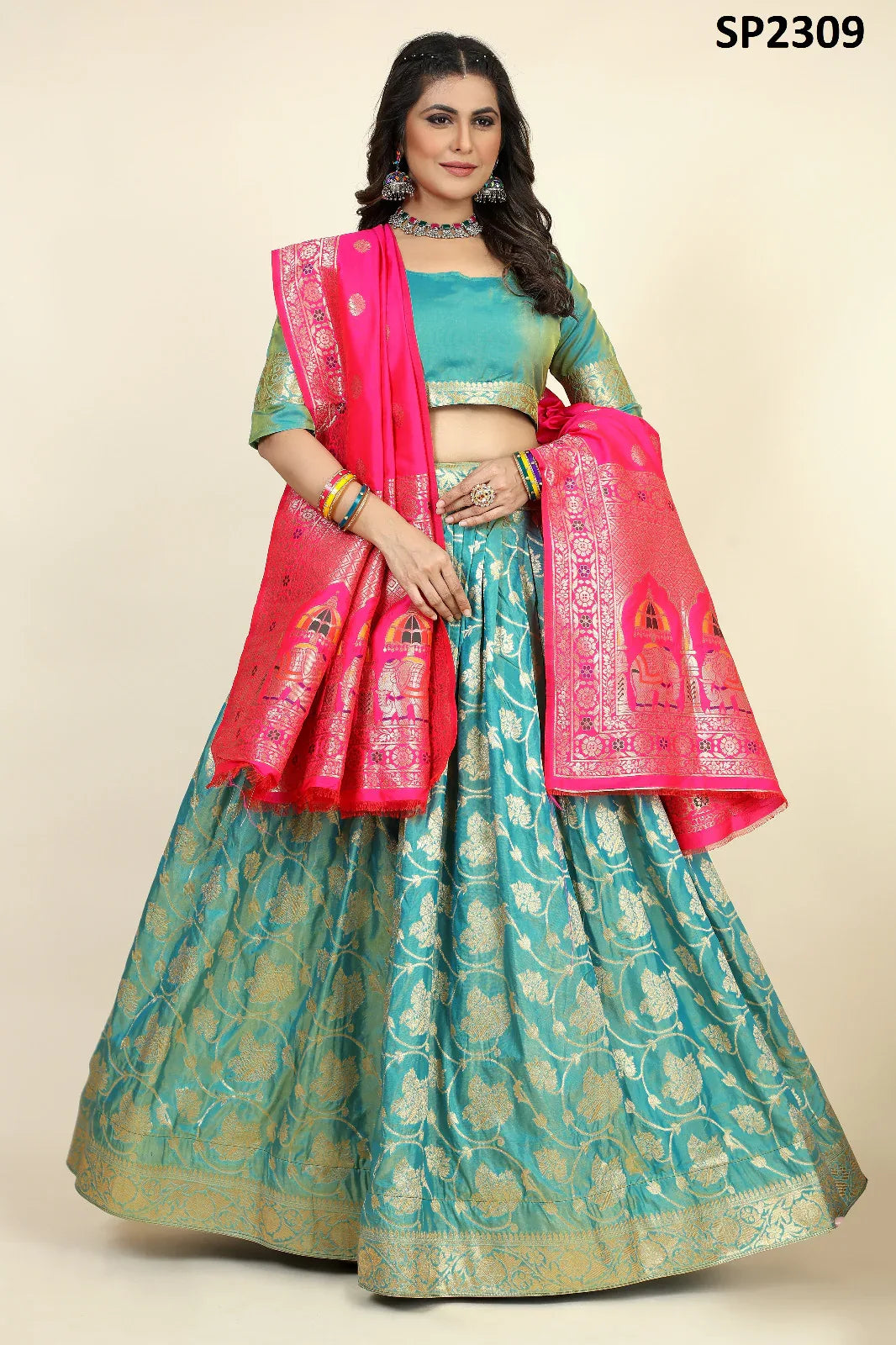 Traditional Wear Lehenga Choli D.No. SP2309 - Anant Exports